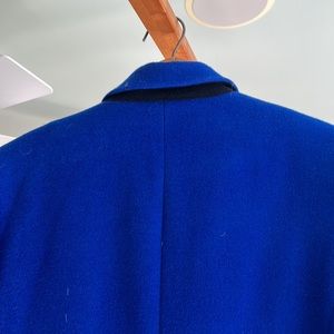 Beautiful Royal Blue Double Breasted Coat